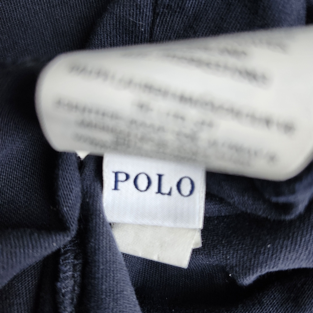 Polo Ralph Lauren Classic Fit Performance T Shirt Mens Large Navy Red Logo - Picture 4 of 7